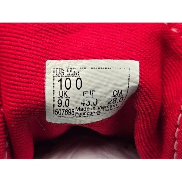 Vans Shoes Mens Size 10 Rally Drizzle Colorblock Low Top Sneakers Ward - Picture 9 of 9